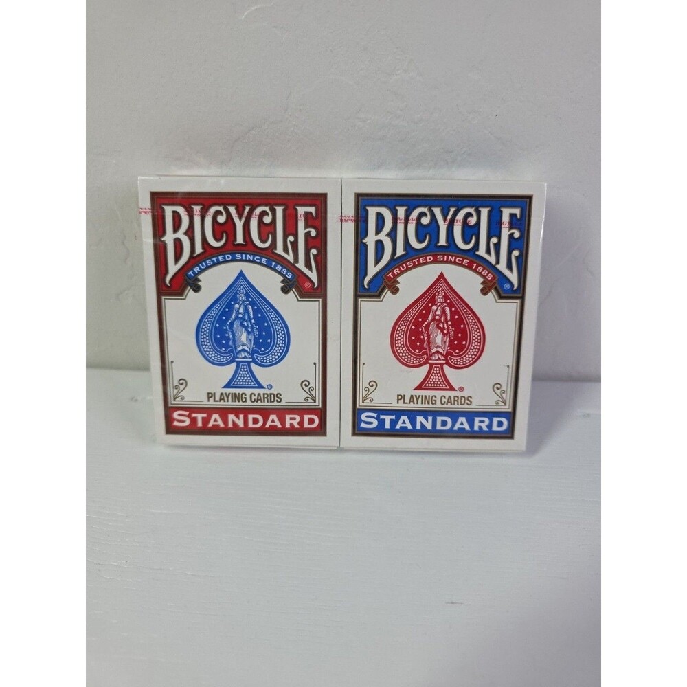 Factory Sealed Bicycle Standard Playing Cards Red, Blue NEW 2019- 2pk